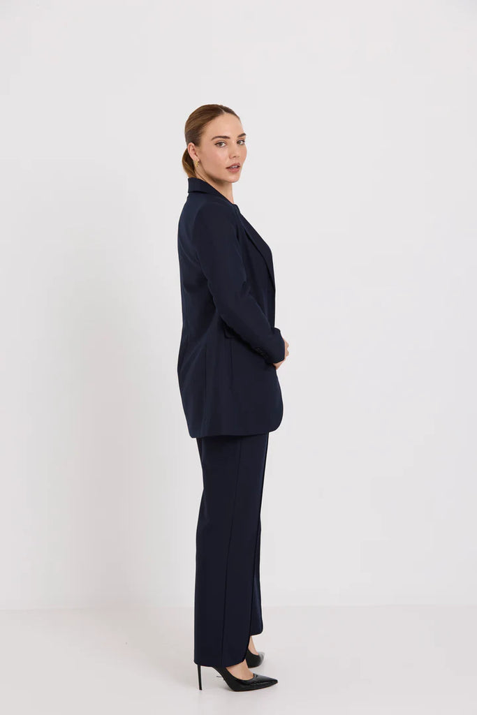 Tuesday Label King Blazer Navy Suiting