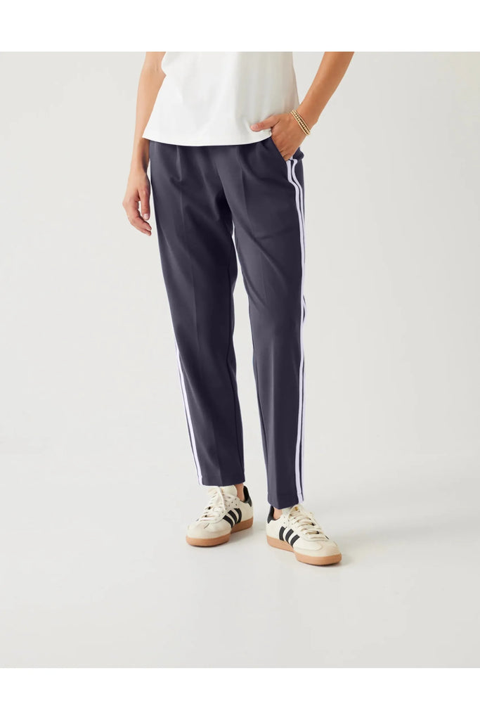 Tuesday Label Navy Double Stripe Bobbie Pant