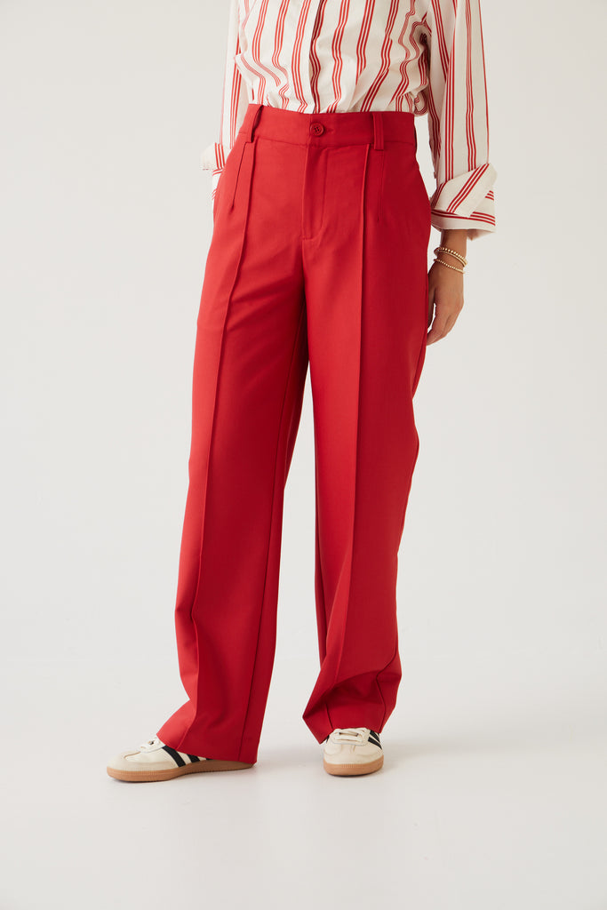 Base Pant | Cherry Red Pants 8,10,12,14 Tuesday Label