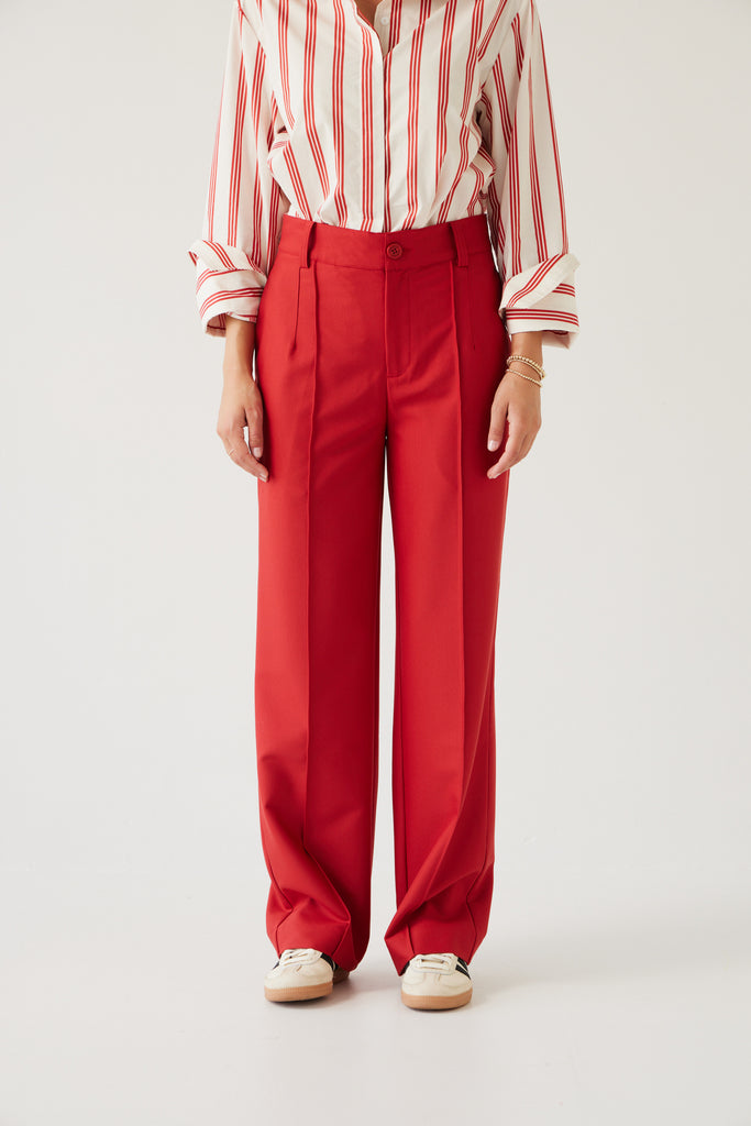 Base Pant | Cherry Red Pants 8,10,12,14 Tuesday Label