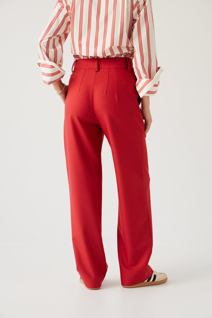 Base Pant | Cherry Red Pants 8,10,12,14 Tuesday Label