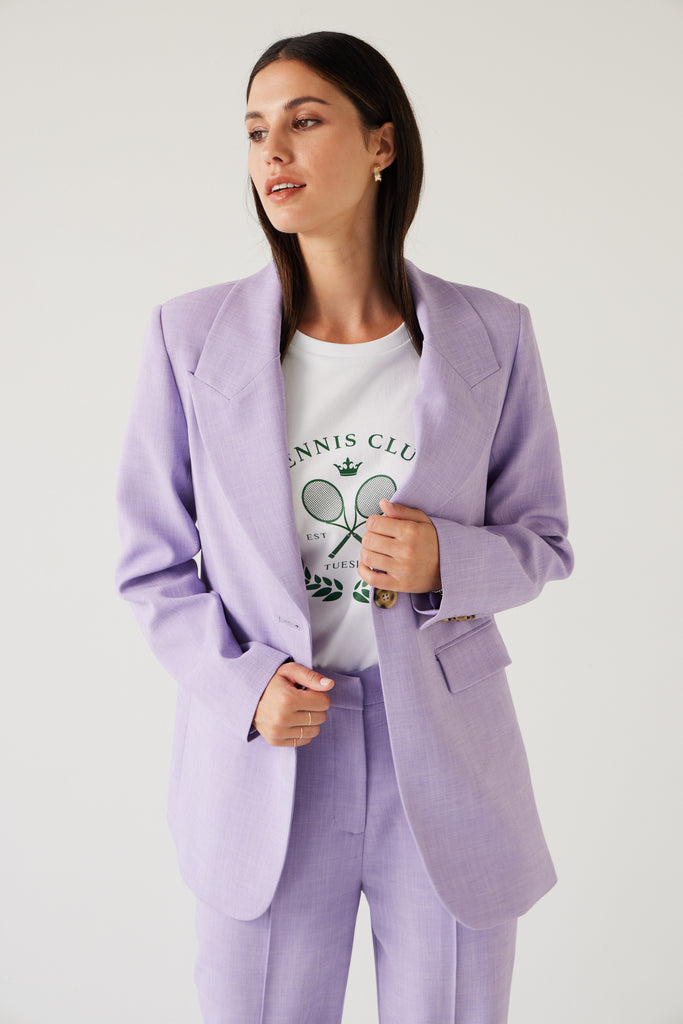 Tuesday Label Paris Blazer Lavender