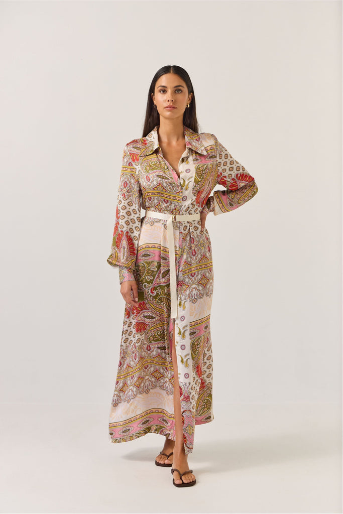 Tuesday Label Mala Dress Sunset Paisley