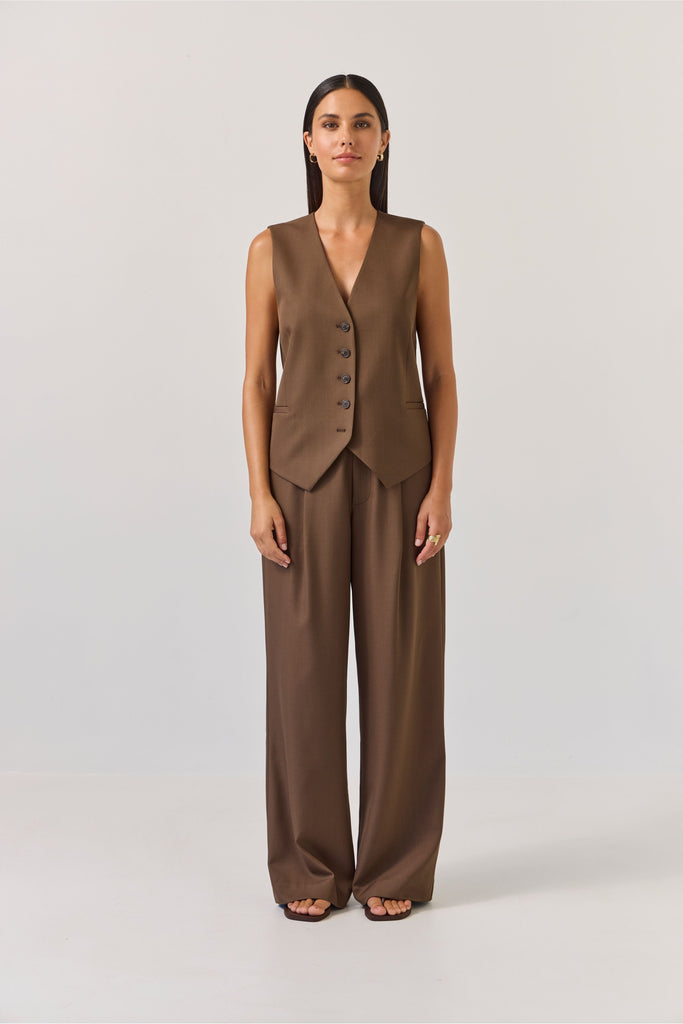 Boyfriend Pant | Bitter Chocolate Pants 8,10,12,14 Tuesday Label