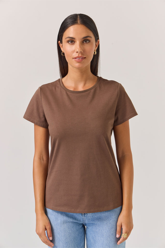 Essential Tee | Chocolate Tees XS,S,M,L Tuesday Label