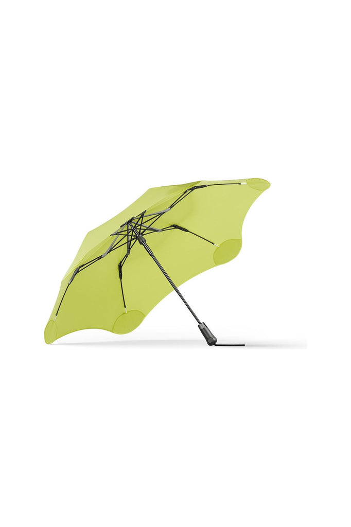 Blunt Metro UV Umbrella in Lime Sorbet Under Canopy View