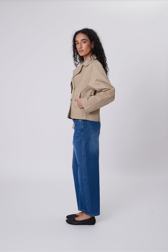 Marlow Unity Short Trench Camel