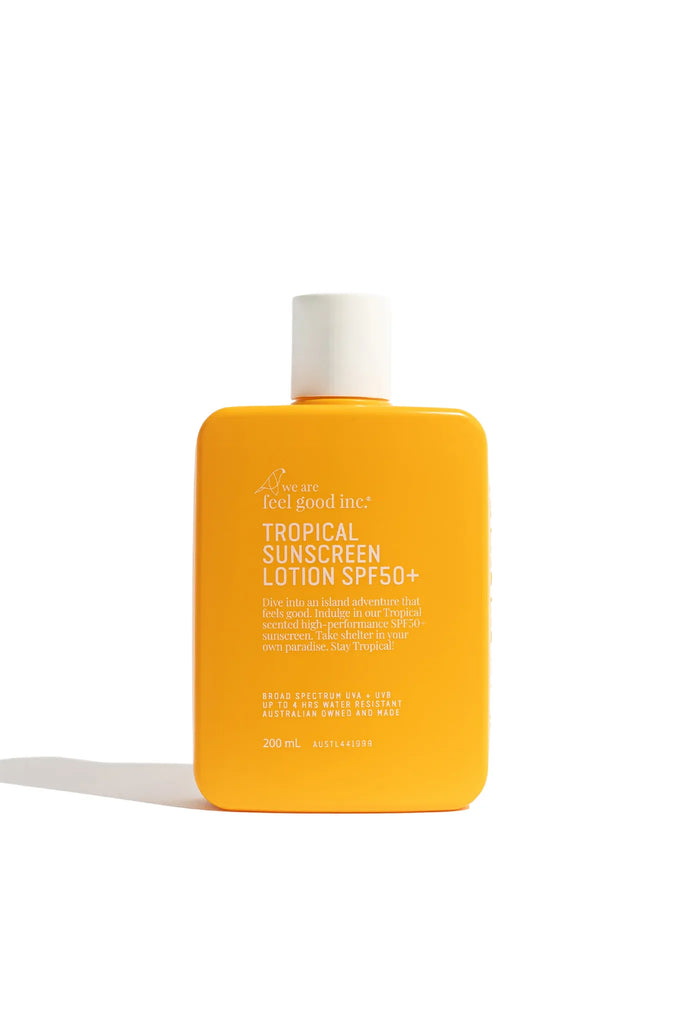 Tropical Sunscreen SPF50+ | Limited Edition Sunscreen 200ml We Are Feel Good Inc.