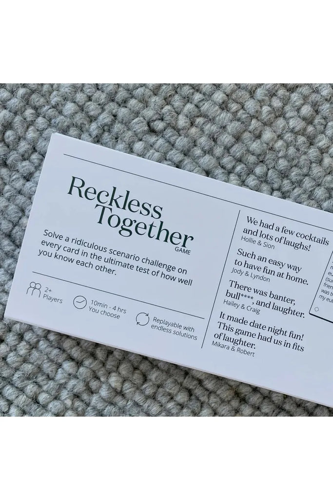 Reckless Together Game Games Reckless Together