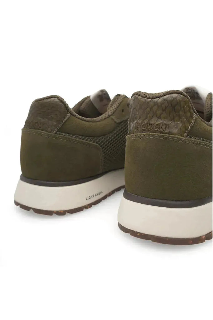 Woden Ronja Icon Sneakers Dark Olive