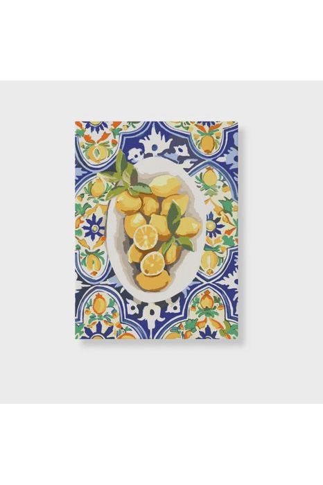 Paint By Numbers Big Kit | Amalfi Lemons Art paint like frida