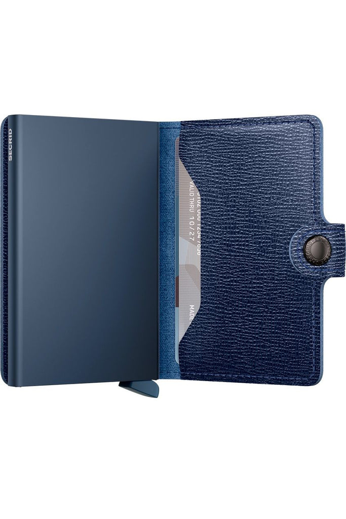 Miniwallet | Crisple | Navy Womens Wallets Secrid