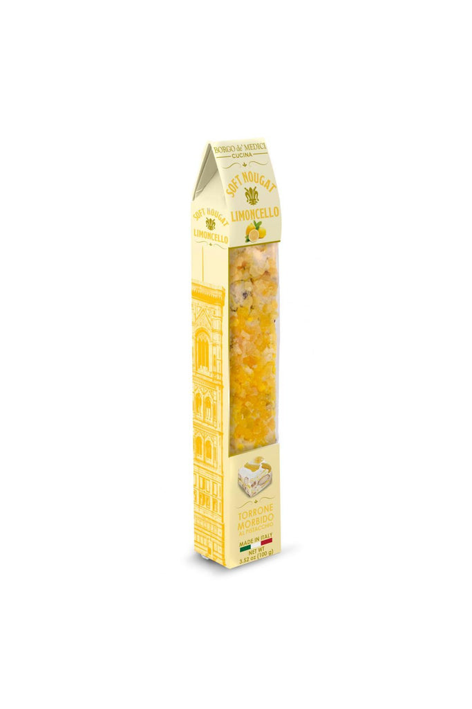 Soft Nougat Bar w Limoncello Candy + Chocolate Borgo de Medici