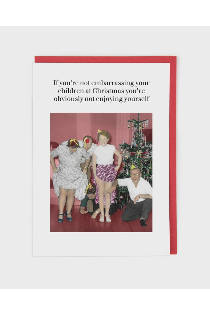 Greeting Card | Embarrassing At Christmas Christmas Greeting Cards Cath Tate Cards