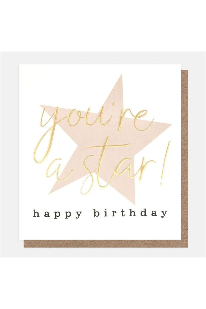 Greeting Card | You're A Star Birthday Greeting Card Caroline Gardner