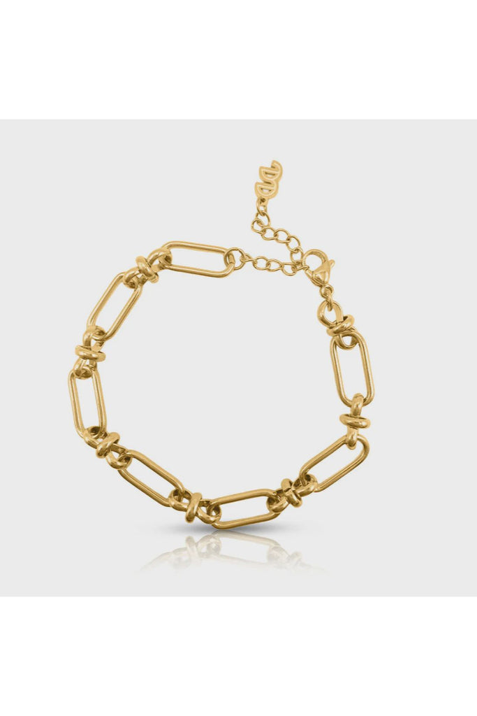 Signal Chain Bracelet | Gold Bracelets + Bangles Ever