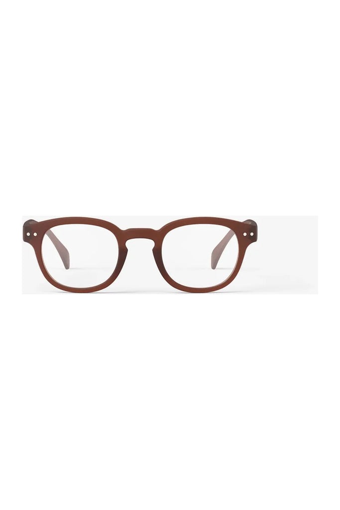 Reading Glasses | Artefact Collection SS24 | Frame Shape #C | 3 Frame Colours Reading Glasses Mahogany / 1+,Mahogany / 1.5+,Mahogany / 2 +,Mahogany / 2.5+,Mahogany / 3+ Izipizi