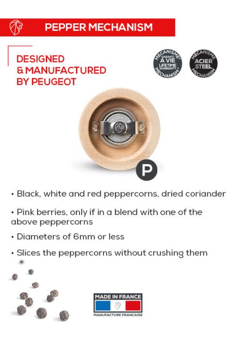 BBQ Pepper Mill w Light BBQ Accessories + Tools Peugeot