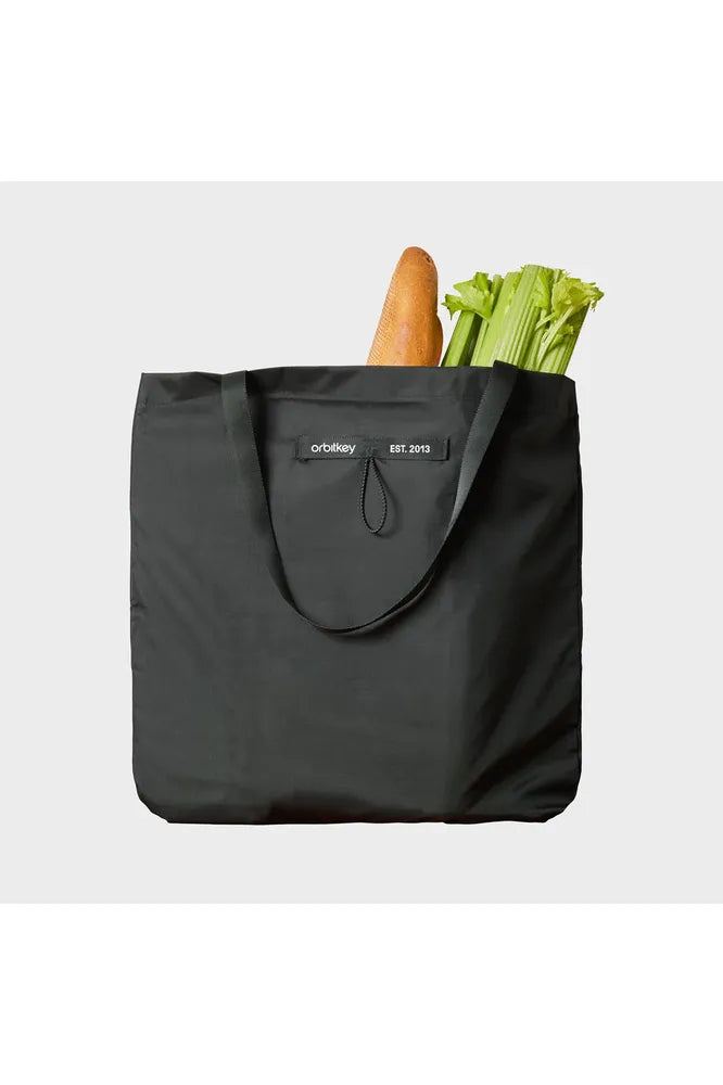 Foldable Tote | Black Tote Bags Orbitkey