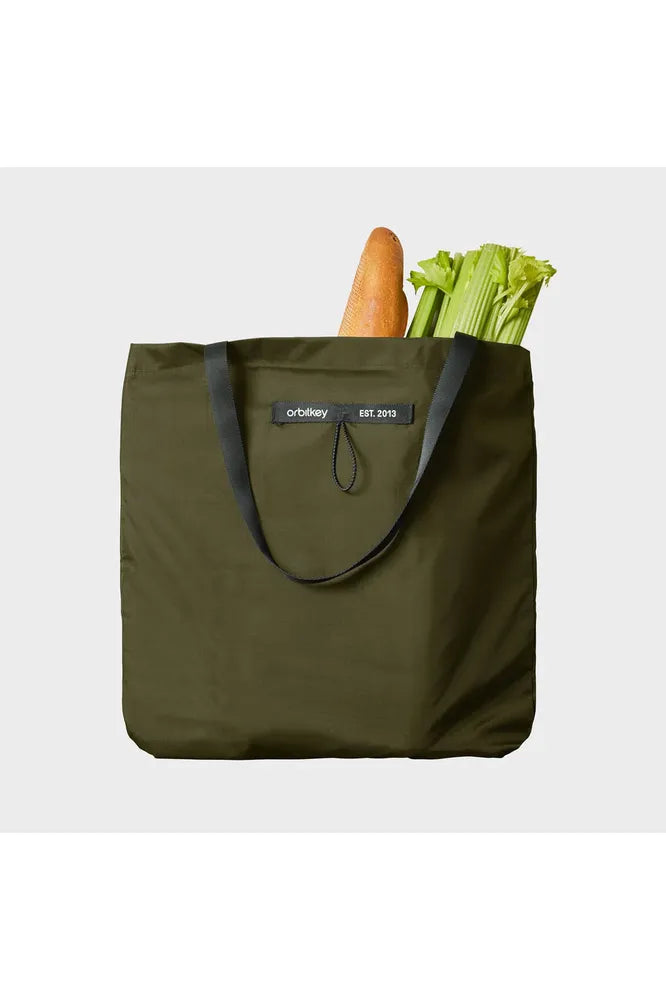 Foldable Tote | Forest Green Tote Bags Orbitkey