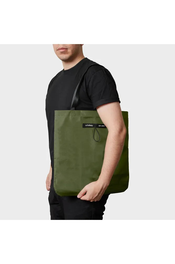 Foldable Tote | Forest Green Tote Bags Orbitkey