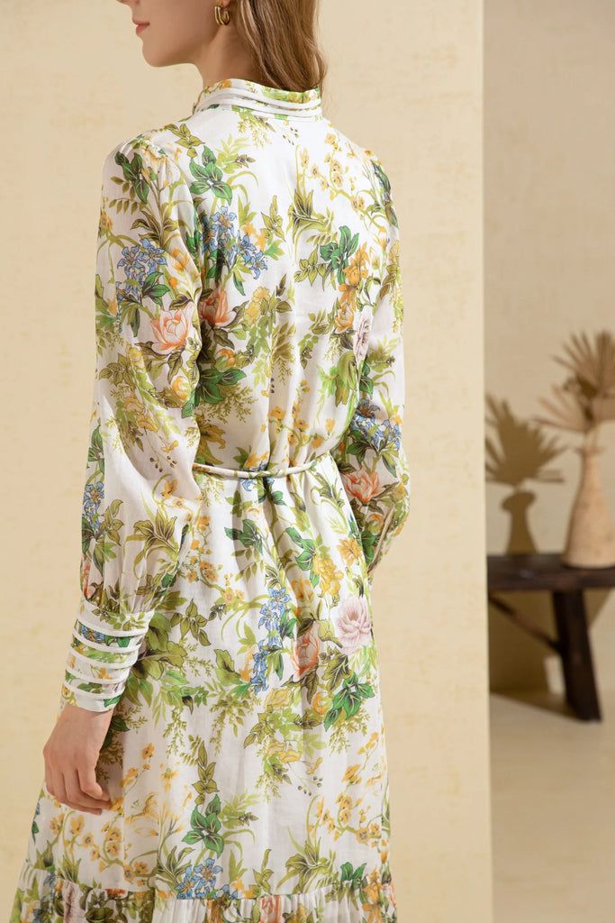 Rosita Printed Dress Midi Dress 8,10,12,14 G.D.S.