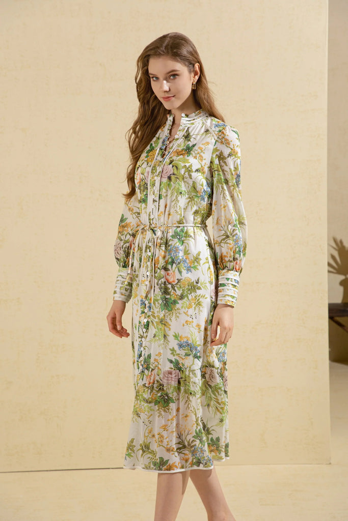 Rosita Printed Dress Midi Dress 8,10,12,14 G.D.S.