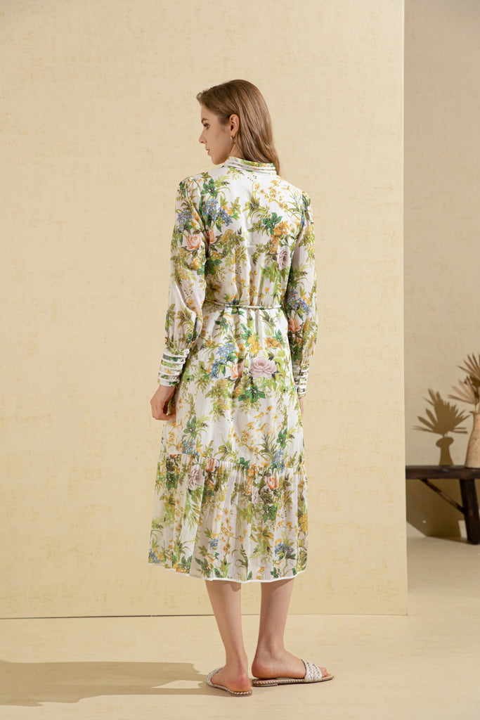 Rosita Printed Dress Midi Dress 8,10,12,14 G.D.S.