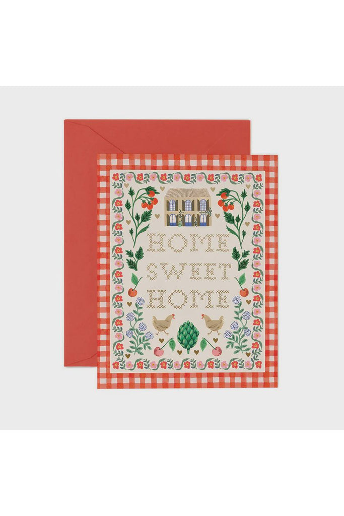 Greeting Card | Home Sweet Home Love + Friendship Greeting Card Rifle Paper