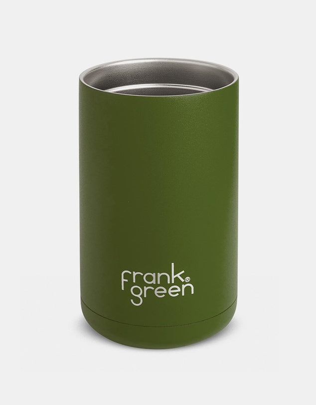 Iced Coffee Cup with Straw | Khaki Travel Cups Frank Green