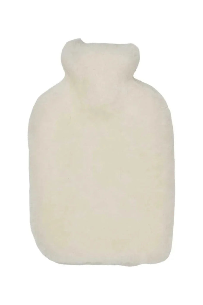 Sherling Hot Water Bottle | 4 Colours Hot Water Bottles White Natures Collection