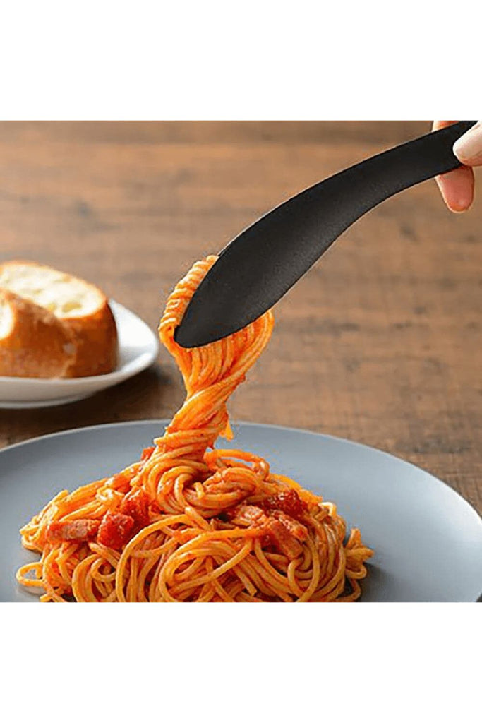 Moritsuke Long Fingertip Tongs | Black Serving Utensils Aux Co. Ltd