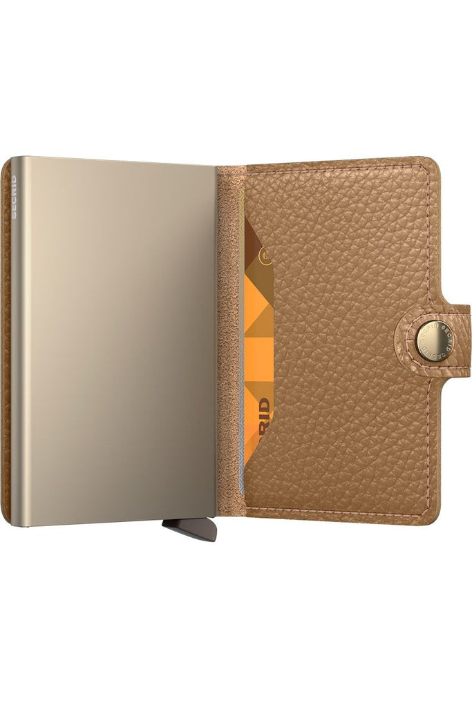 Miniwallet Pebble | Cappuccino Womens Wallets Secrid
