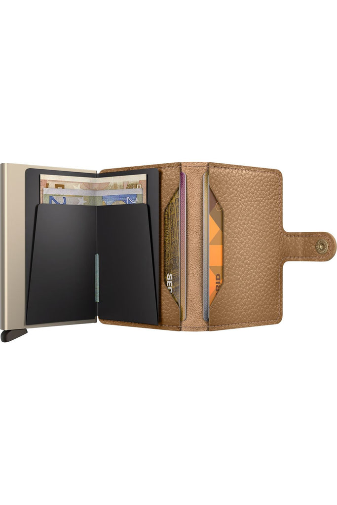 Miniwallet Pebble | Cappuccino Womens Wallets Secrid