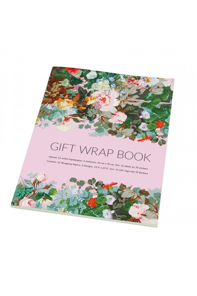 Gift Wrap Book | Flowers, Musee Papier Peint Gift Wrap Bekking & Blitz
