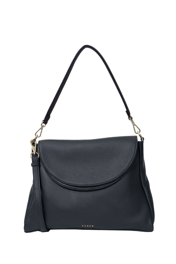 Becks Crossbody Bag | Black Luxe Shoulder + Crossbody Bags Saben