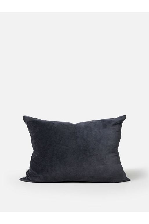 Velvet Cushion | Blue Black Cushions Citta