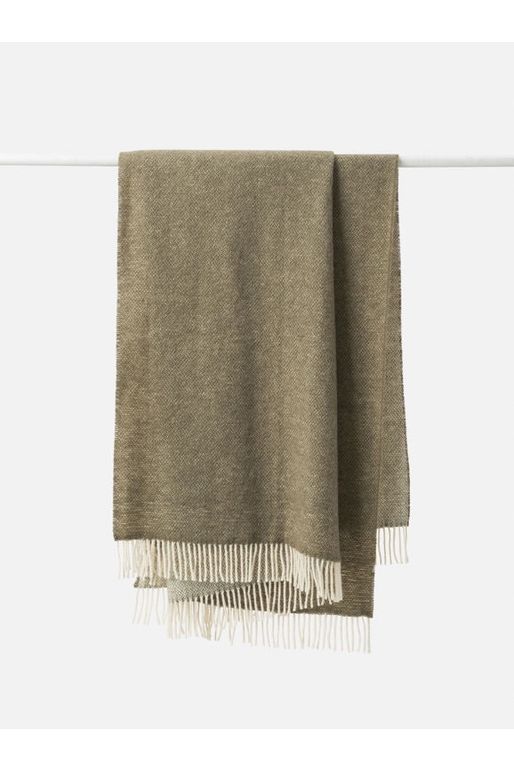 Wool Throw | Matcha Throws + Rugs Citta