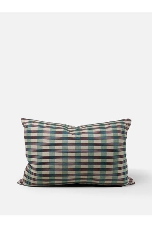 Folio Cushion | Mint/Boysenberry Cushions Citta