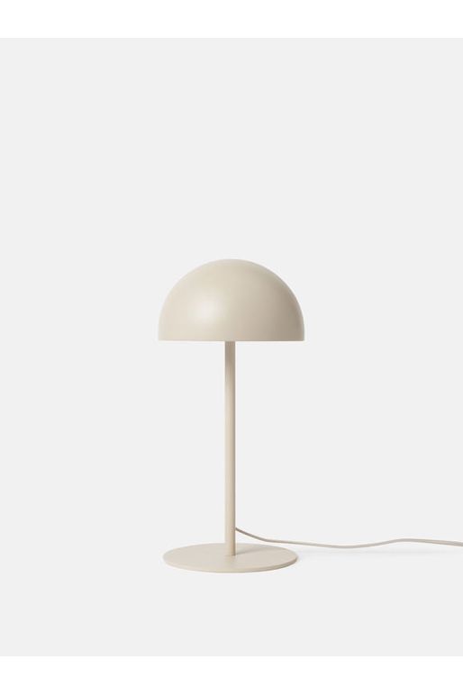 Citta Moon Table Lamp  in Bone colourway