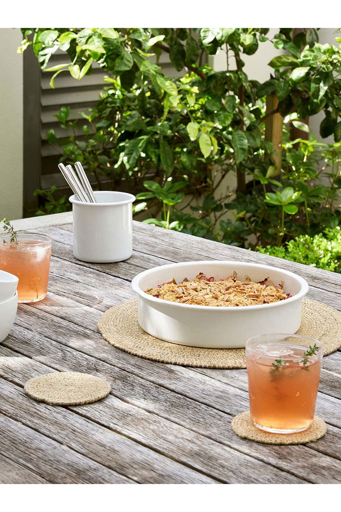 Natural Woven Placemat Coasters + Placemats Citta Essentials
