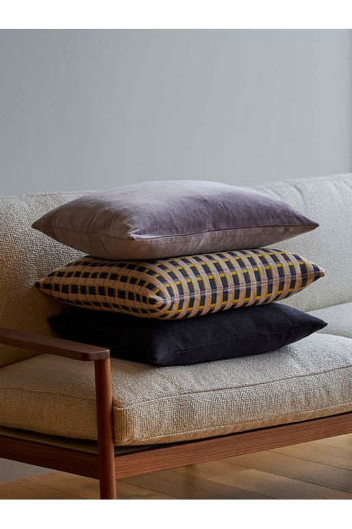 Velvet Cushion | Pansy Cushions Citta