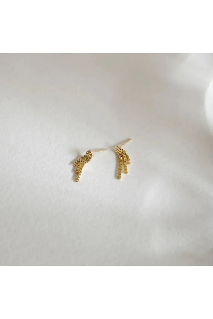 Starry Night Stud Earrings Chain Earrings Silver,Gold S O P H IE