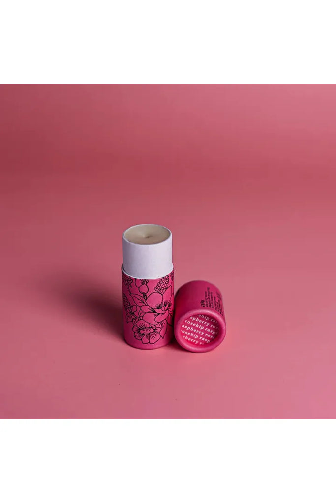 Raspberry & Rosehip Natural Lip Balm Skincare Wild Emery