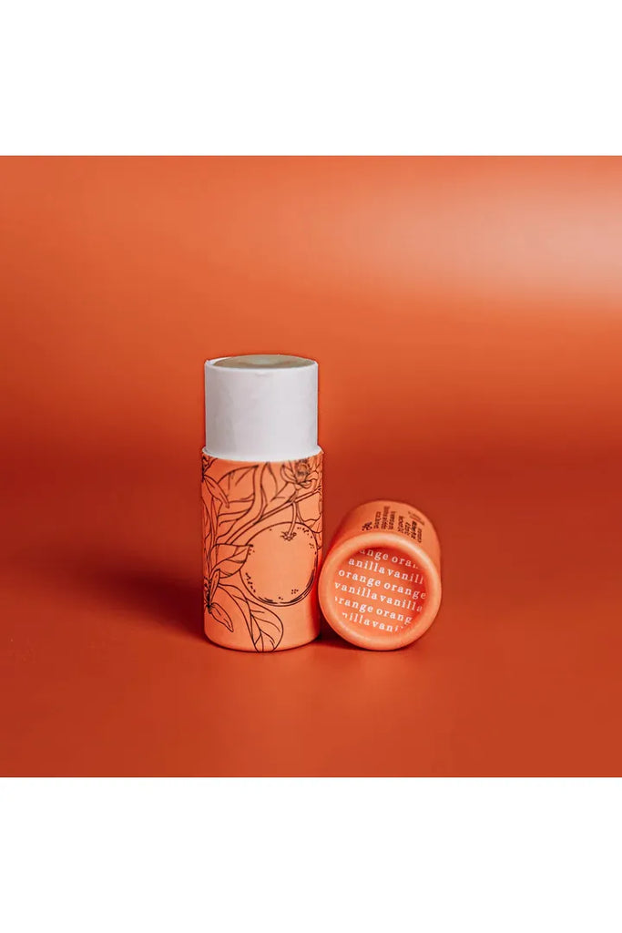 Orange Vanilla Natural Lip Balm Skincare Wild Emery