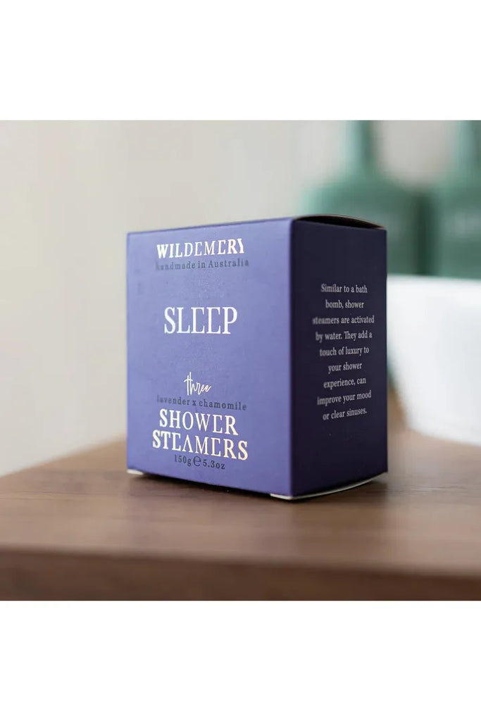 Sleep Shower Steamer | 3 Pack Bath Treats Wild Emery