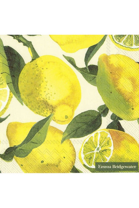 Luncheon Paper Napkin | Emma Bridgewater Lemons Paper Napkins IHR