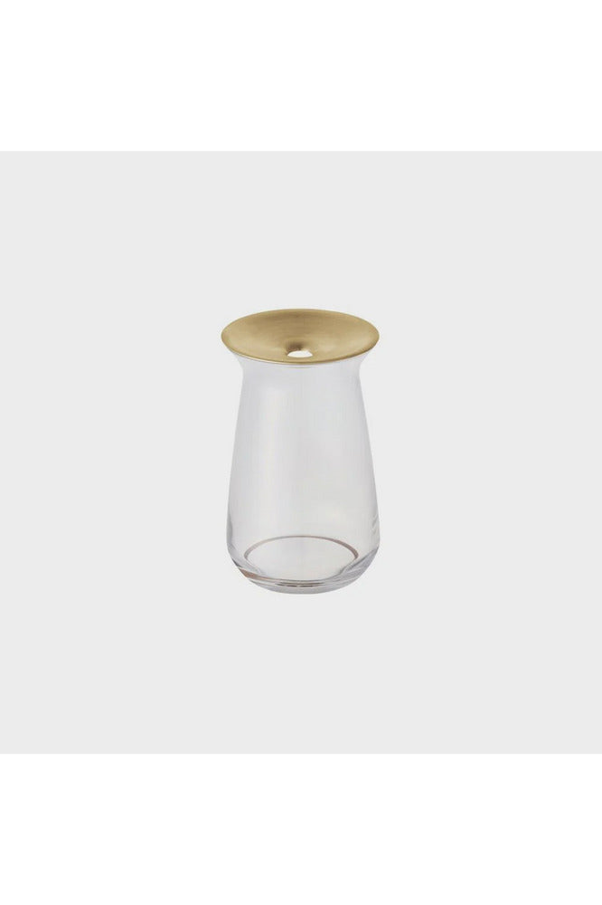 Luna Vase | Clear | Large Vases + Pots Kinto