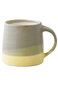 SCS-S03 Mug |  Moss Green & Yellow Cups + Mugs Kinto