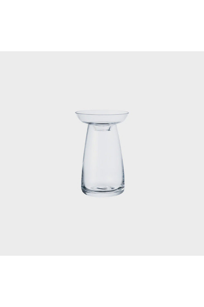 Aqua Culture Vase | Small | Clear Vases + Pots Kinto